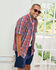 Short Sleeve Casual Check Shirt