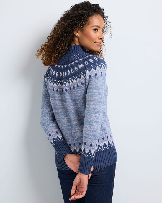 Fair Isle Turtleneck Jumper