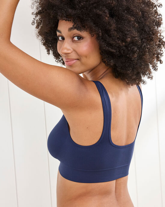 2 Pack Zip-Front Comfort Bras