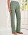 Pull-On Printed Crinkle Trousers