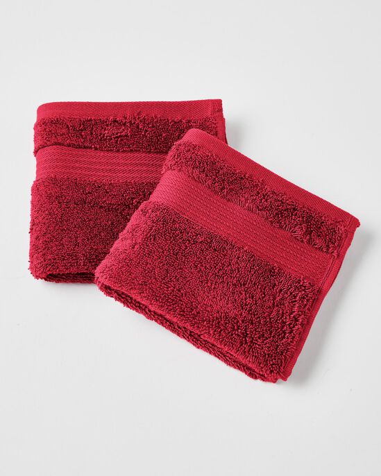 2 Pack Pima Face Cloths