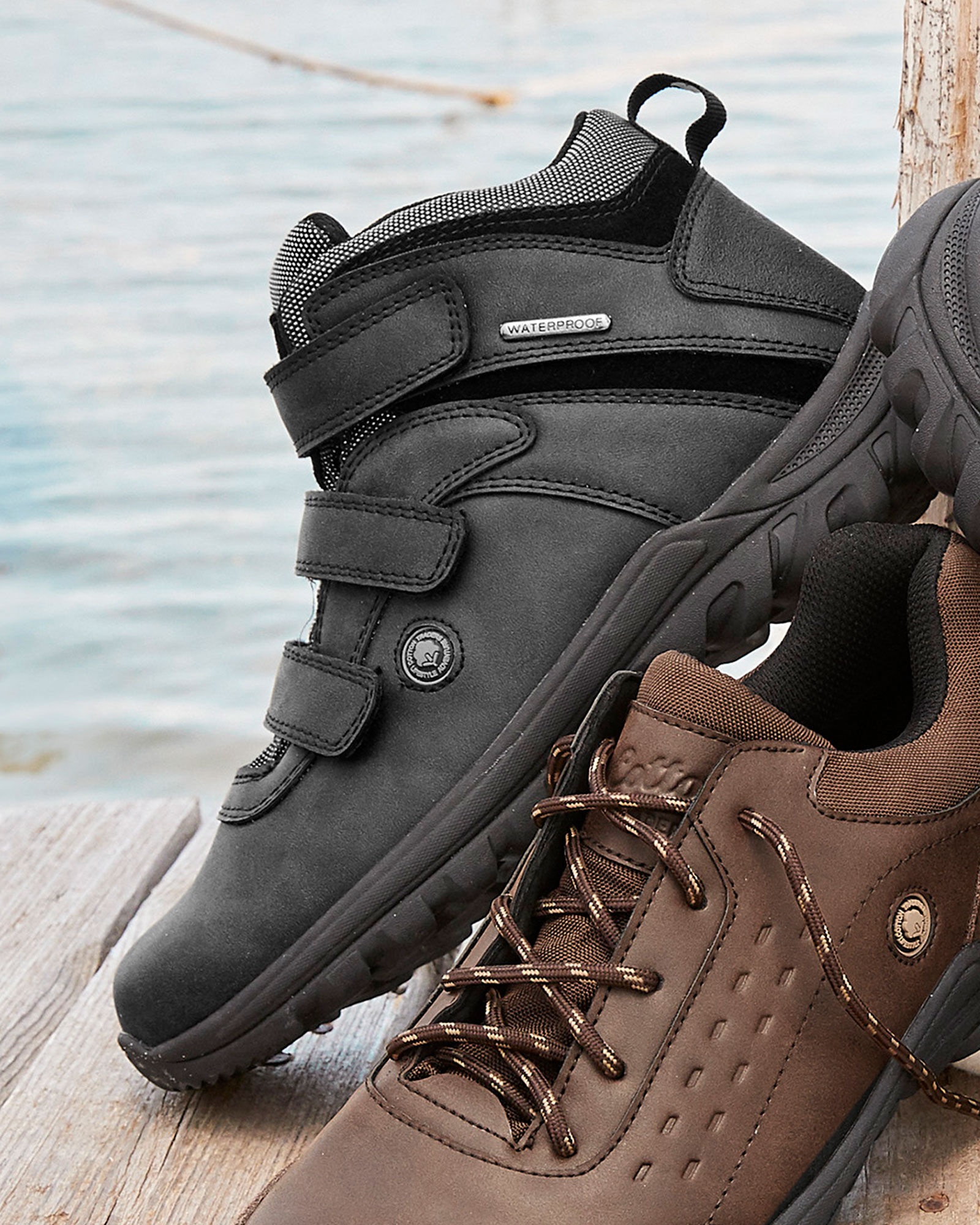 Waterproof Adjustable Walking Boots at 