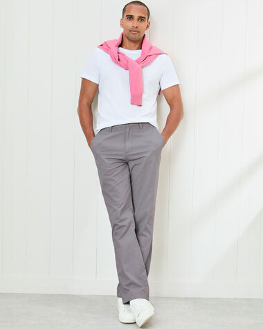 Flat Front Comfort Trousers