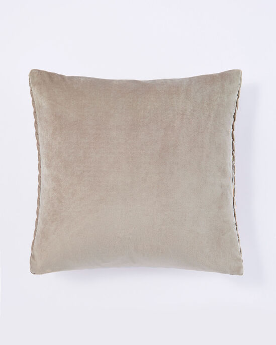 Pair of Velvet Cable Cushion Covers