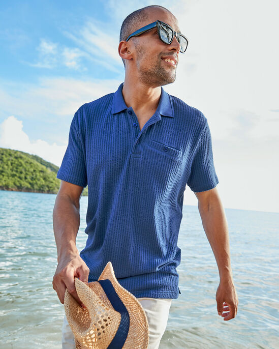 Textured Polo Shirt
