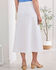Jersey Denim Pull-On Maxi Skirt