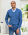 Cotton V-Neck Jumper