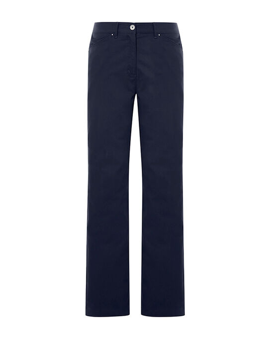 Classic Straight-Leg Chino Trousers