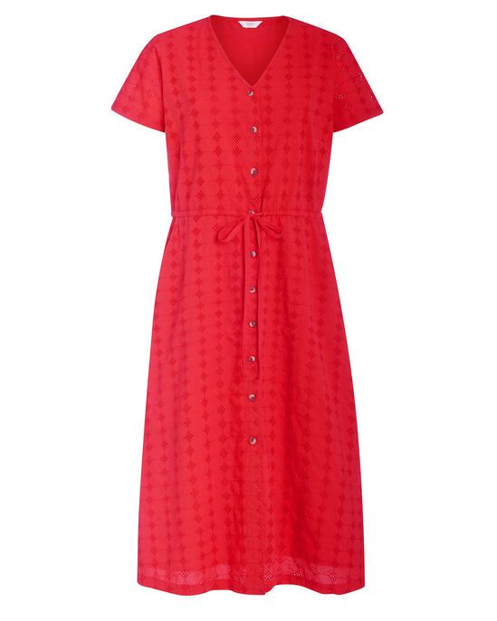 Bonnie Broderie Midi Dress