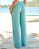 Linen-Blend Relaxed Fit Trousers