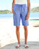 Linen-Blend Relaxed Fit Shorts