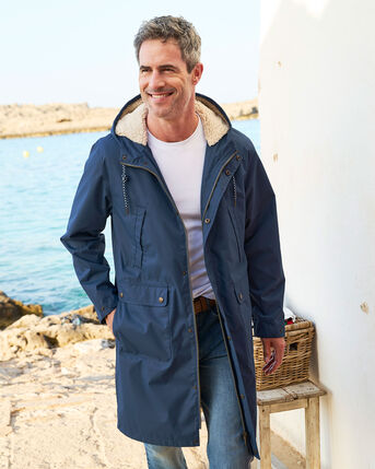 40" Fleece-Lined Waterproof Moorland Coat