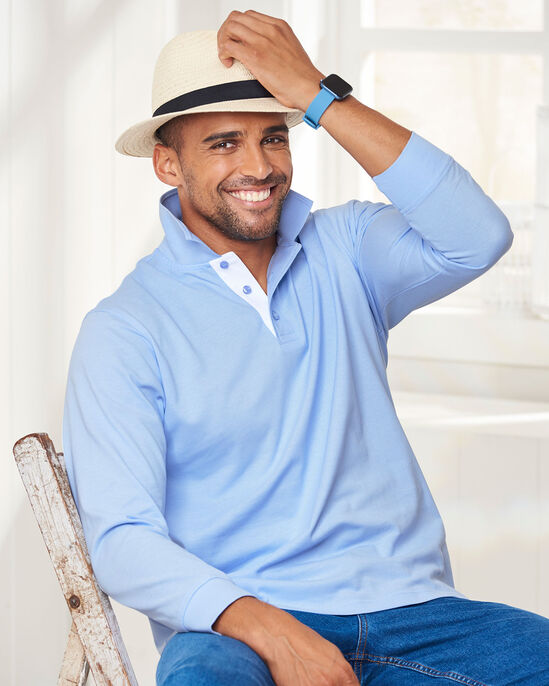 Long Sleeve Polo Shirt