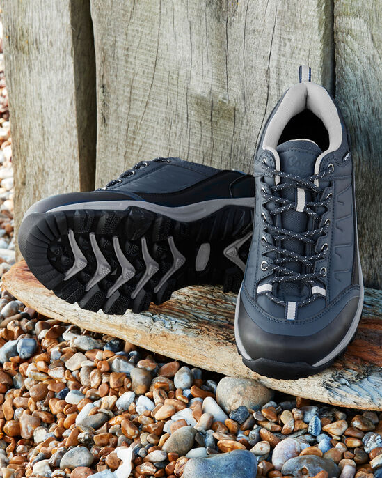 Lightweight Waterproof Lace-Up Walking Shoes
