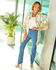 Magic Comfort Straight-Leg Denim Jeans
