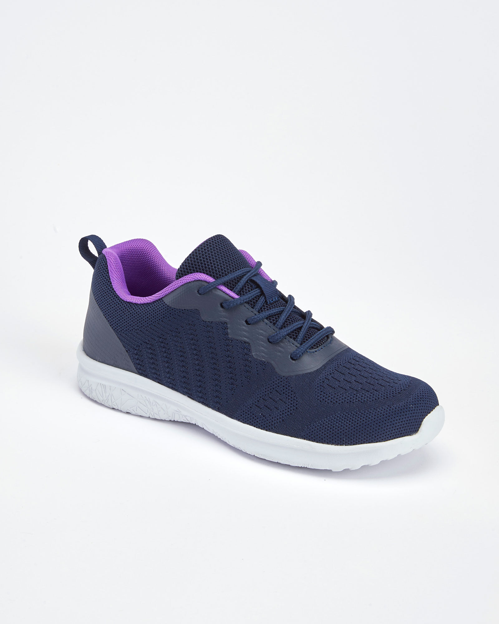 Lightweight Memory Foam Lace Up Trainers at Cotton Traders