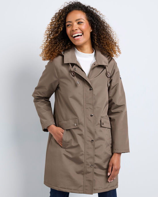 All-Weather Fleece-Lined Waterproof Coat