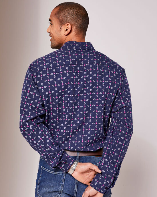 Long Sleeve Soft Touch Print Shirt