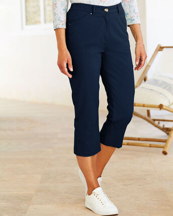 Classic Chino Crop Trousers