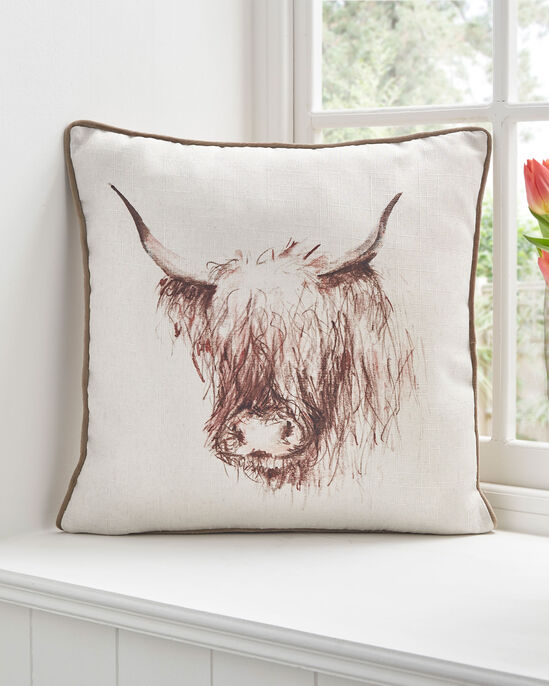 Highland Cow Cushion