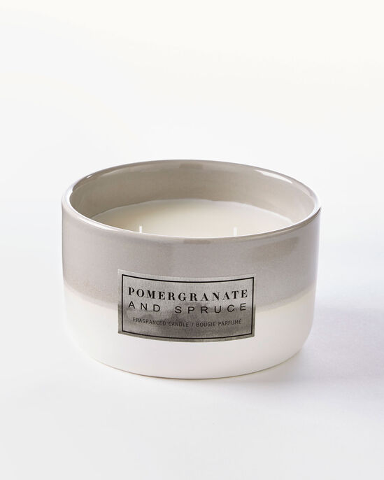 Large Ceramic Candle