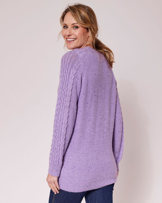 Fleck Longline Cardigan