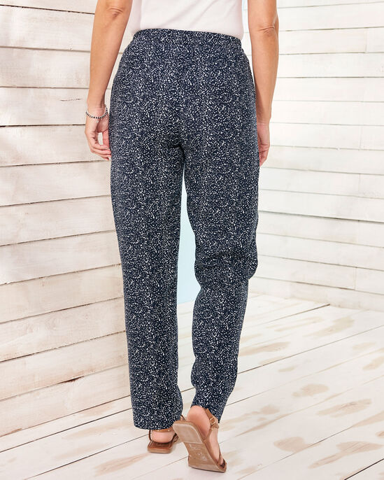 Arley Tapered Leg Print Trousers