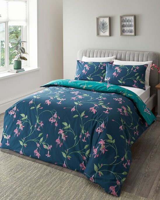 Fuchsia Trail Cotton Duvet Set