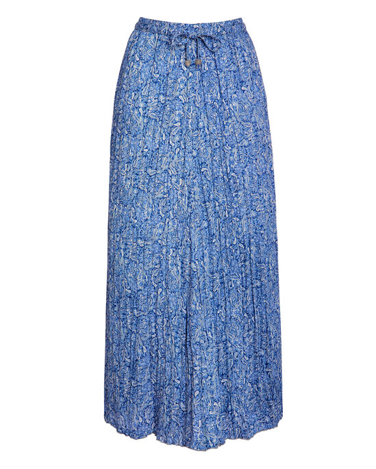 Melody Crinkle Satin Maxi Skirt at Cotton Traders