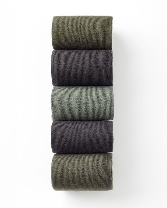 5 Pack Comfort Top Cushioned Sole Socks