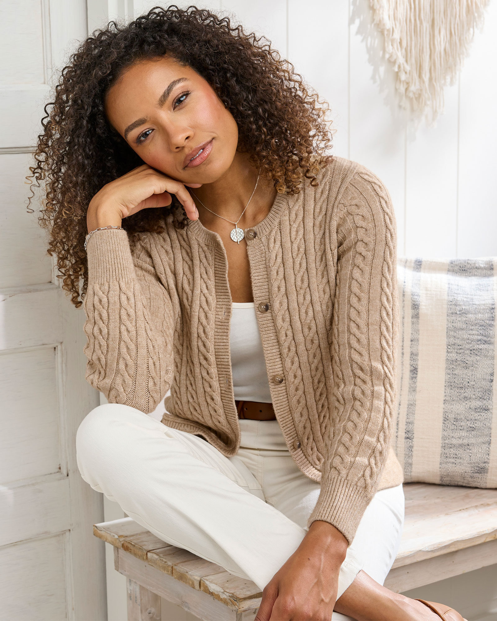 Cutest Cable Cardigan