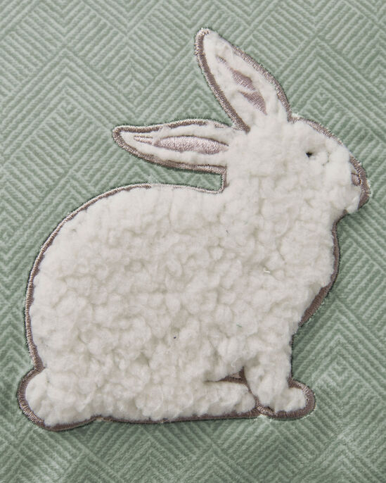 Appliqué Rabbit Cushion