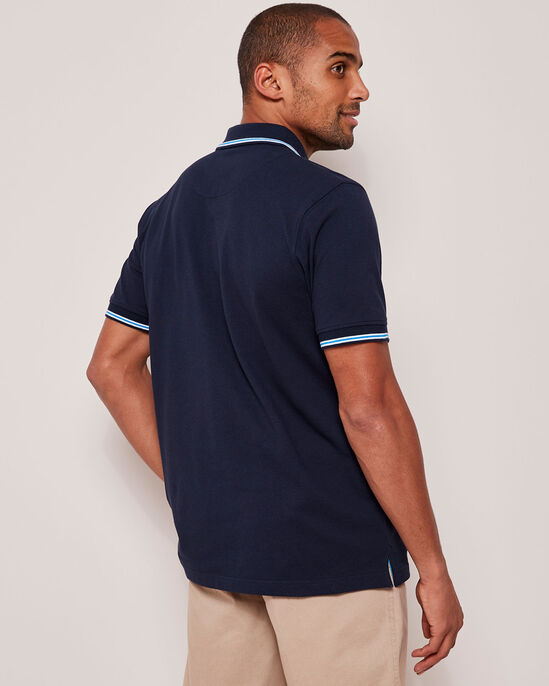 Guinness™ Short Sleeve Ripple Collar Polo Shirt