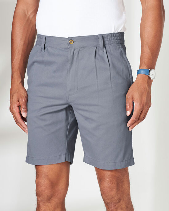 Pleat Front Comfort Shorts
