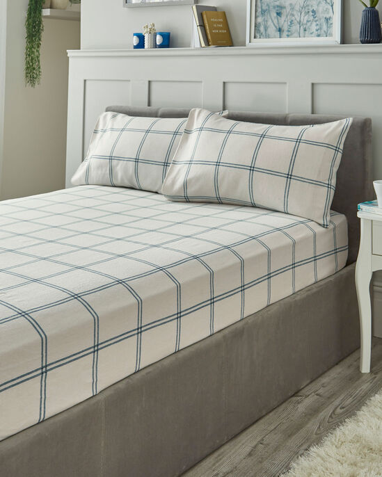 Balmoral Check Brushed Cotton Fitted Sheet Set