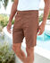 Flat Front Comfort Shorts