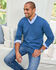 Cotton V-Neck Jumper