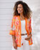Printed Kimono Cover-Up