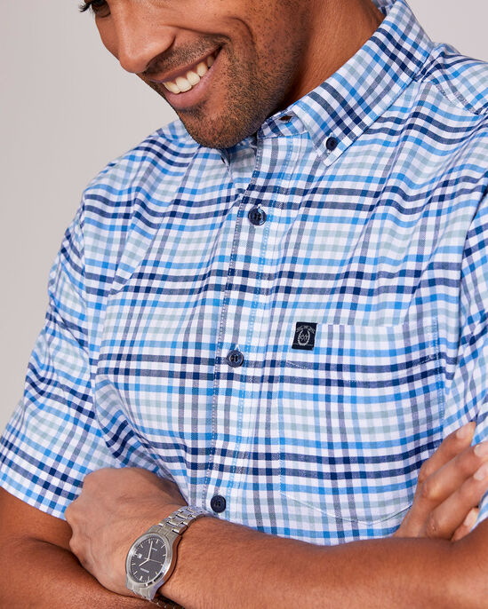 Short Sleeve Oxford Check Shirt