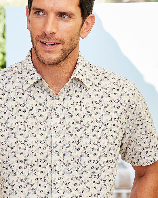 Short Sleeve Soft Touch Printed Shirt