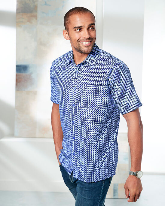 Short Sleeve Soft Touch Print Shirt