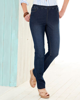 Women's Jeans | Elasticated Waists - Cotton Traders