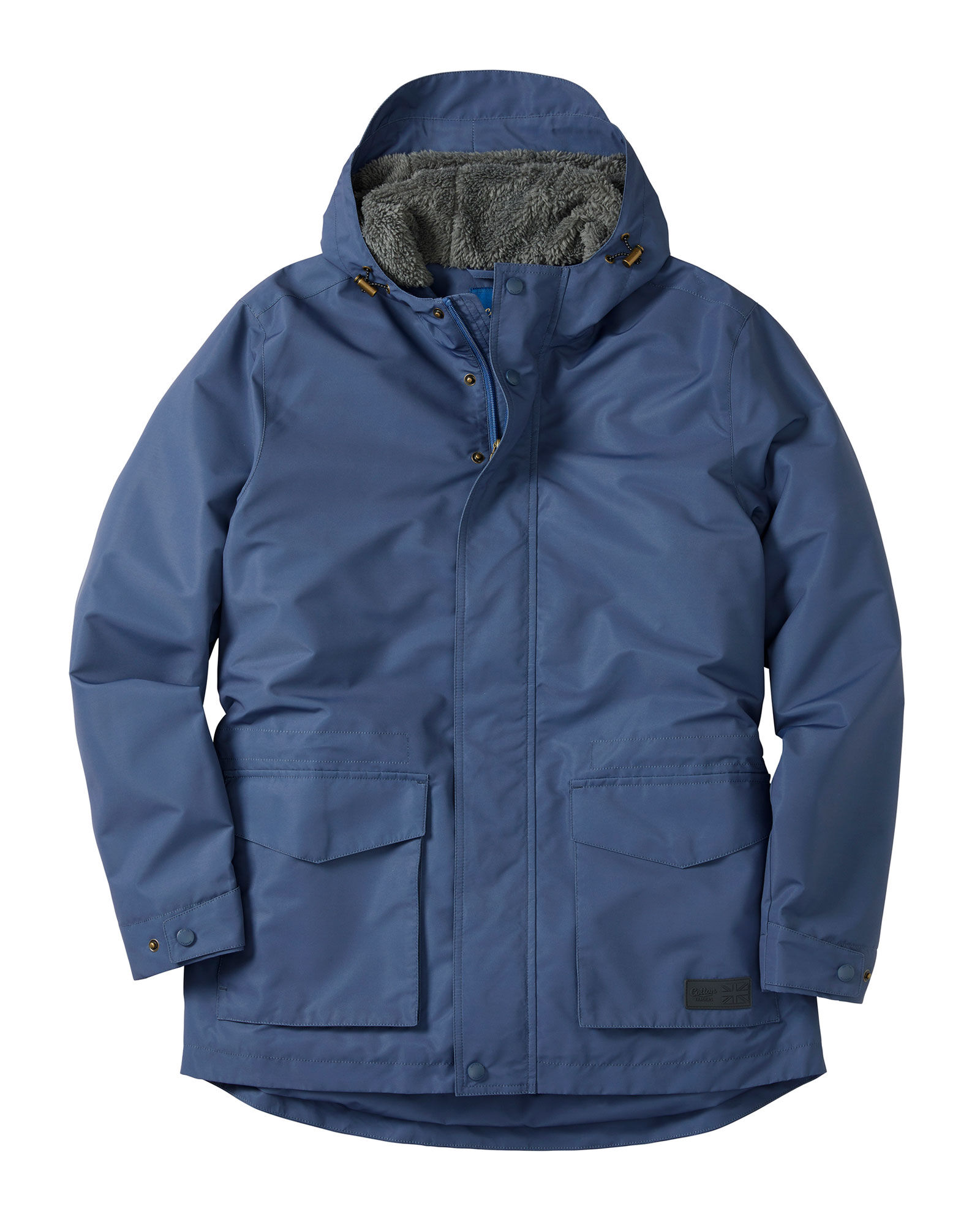 Cotton traders waterproof 2024 fleece lined jacket
