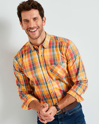 Long Sleeve Casual Twill Shirt