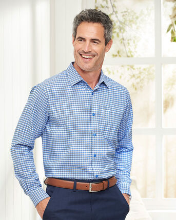 Long Sleeve Soft Touch Yarn-Dyed Shirt
