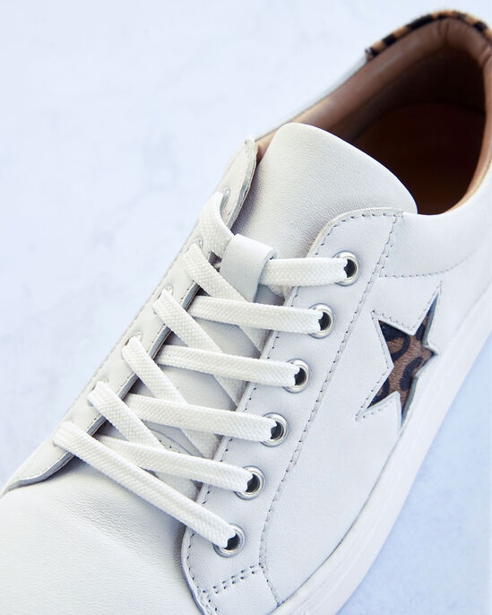 Grace Leather Trainers