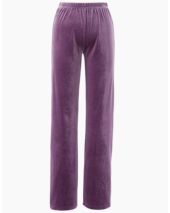 Irresistible Velour Straight Leg Pull-On Trousers