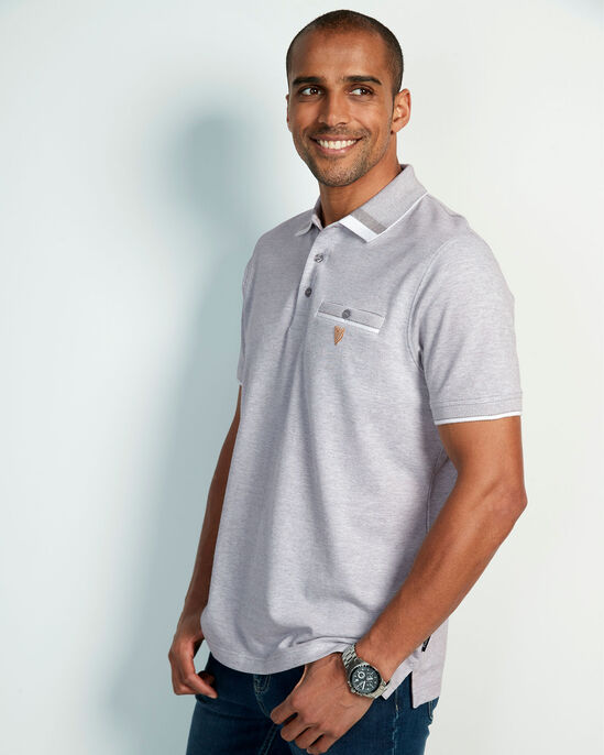 Guinness™ Short Sleeve Birdseye Pocket Polo Shirt