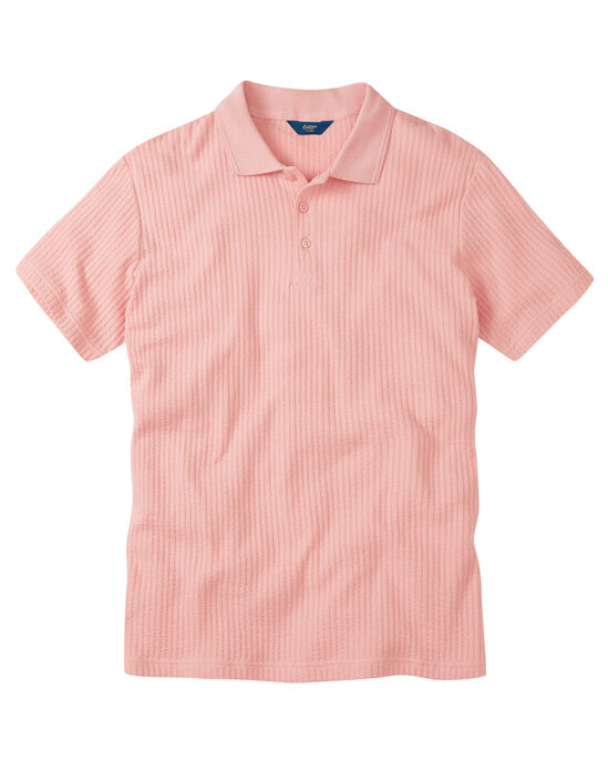 Seersucker Polo Shirt