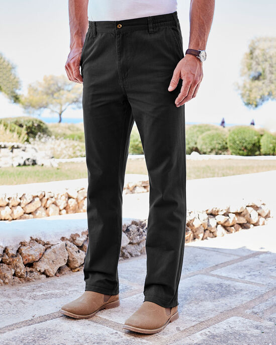 Flat Front Comfort Pants